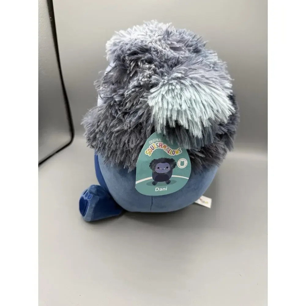 Squishmallows Dani Bigfoot Blue Plush Stuffed Animal w/ Hang Tag 11” Kellytoy